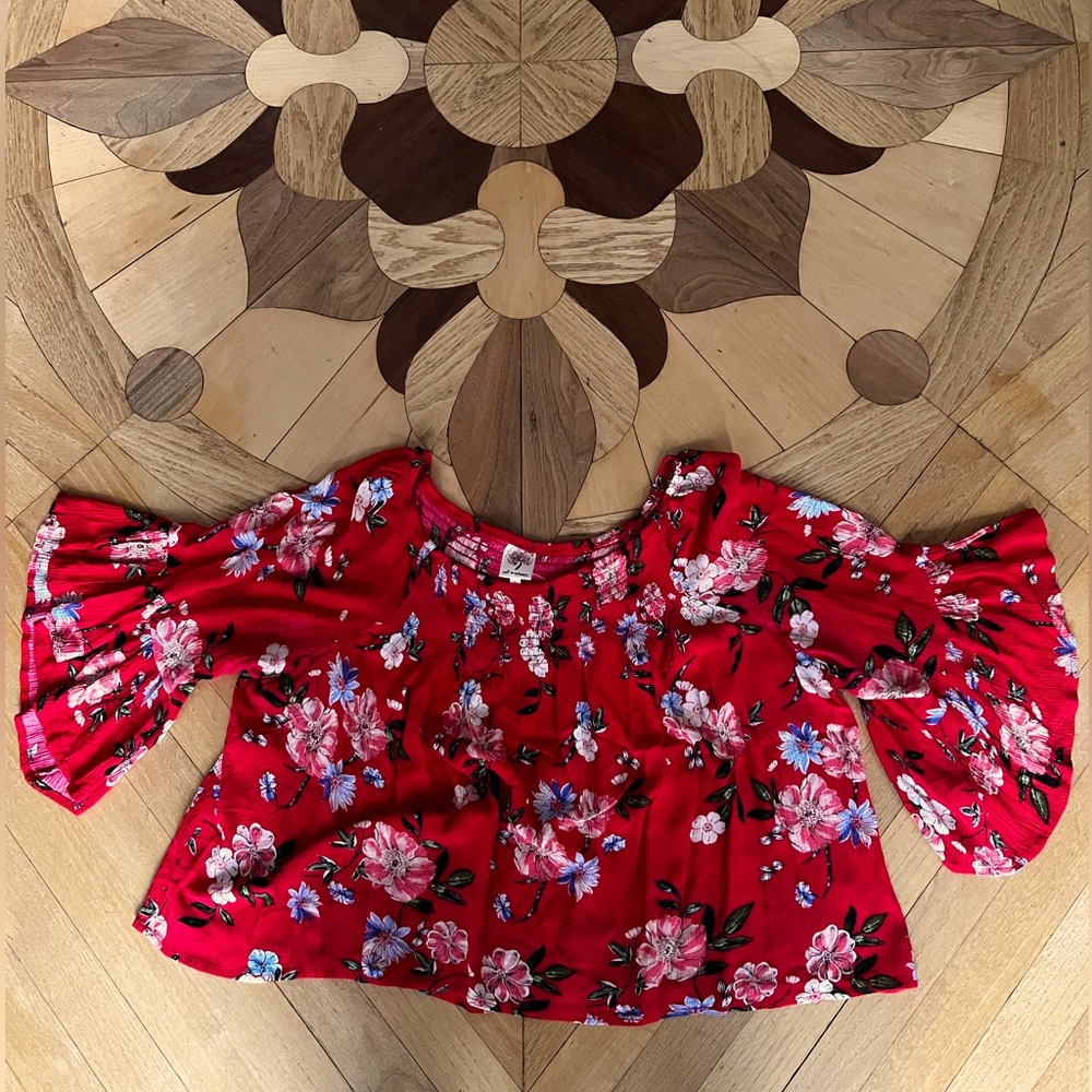 Belk flowy off the shoulder top